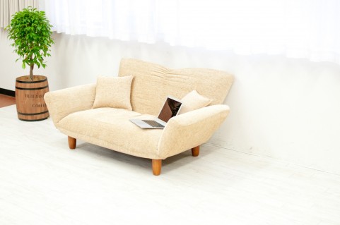 デニムパンツ　七部丈の画像